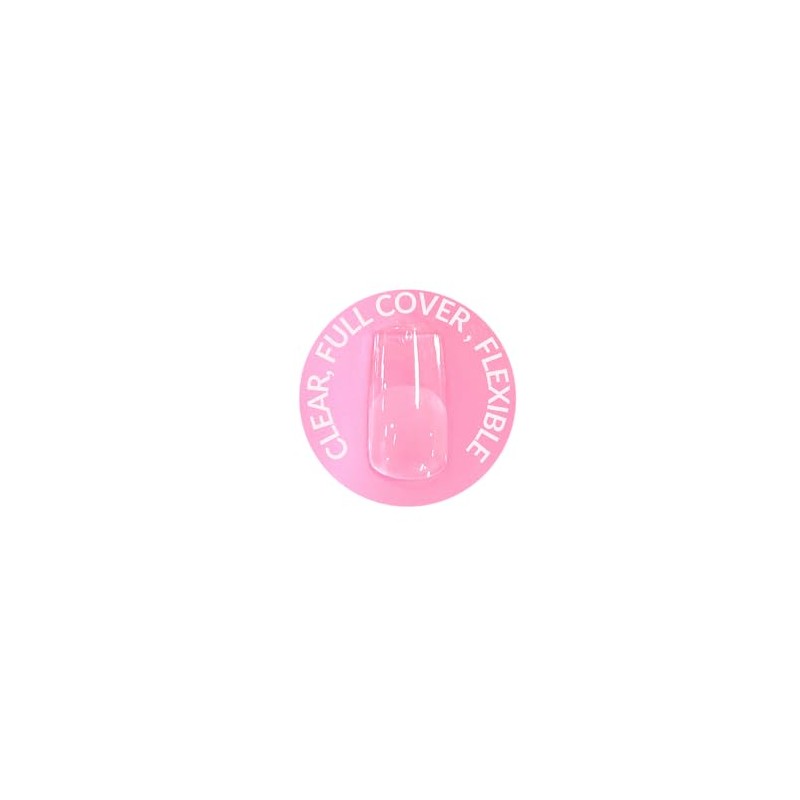 Sparkle & Co.Pink Box With Soft Gel Nail Tips -