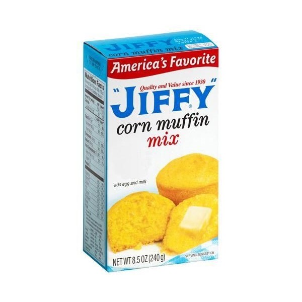 Jiffy Corn Muffin Mix 240g (8.5oz) (Pack of 3) - American Import