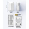 SITERWELL SITERWELL Plug in Carbon Monoxide Detector 10 Year Battery,