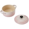 Le Creuset Stoneware Petite Round Casserole, 0.25 L, Shell Pink,