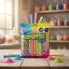 Popotix Mini 100 pzs Polvo Acidito Sabor Frutal Las Delicias