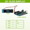 EPLZON 5 Pack 0.91 inch OLED IIC Display Module 128x32