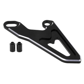 Motorcycle Sprocket Protector, Metal Chain Cover, Chain Guard Parts, Engine Front Chain Cover, Suitable for Vehicles (Black)