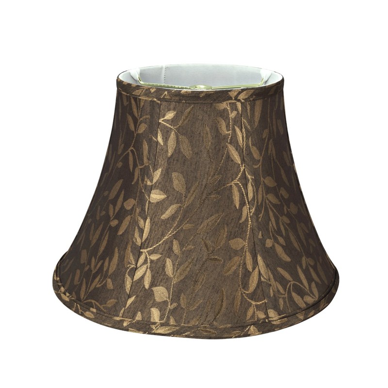 Aspen Creative 30224A Transitional Bell Shaped Spider Construction Lamp Shade,