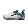 ALTRA Men's Olympus 5 Trail Running Shoe, Gray/Teal, 9.5