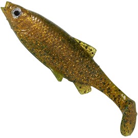 Savage Gear LB Roach Paddle Tail Rubber Fish, Colour: Muddy Roach, Length / Weight: 7.5 cm / 5 g