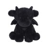 Apricot Lamb Black Dragon Plush Stuffed Animals for Kids, Soft