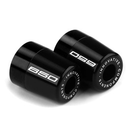 Motorcycle Handlebar Ends Fit for Ninja 650 2023 2024 2025 All Year Grips Handle Bar Cap End Plugs 2023 Ninja650 Accessories 2024 Ninja650 Accessories 2025 Ninja650 Accessories 2023 Black