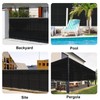 LOVE STORY 4'x 50' Fence Privacy Screen Outdoor Mesh Fencing