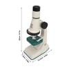 Kids Microscope Science Kit 200 to 1200X Magnification Flexible Angle
