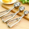 Ice Cream Disher Ice Cream Spoon Stainless Steel Clean Convenient