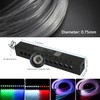 AZIMOM RGB 12LED Meteor Shooting Star Kits 600pcs 0.03in 9.8ft