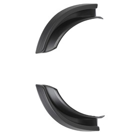 MACHSWON Hardtop Rain Diverters ABS Drip Rail Extension Rain Gutter, Car Roof Extension Rain Drip Rail Slot Diverter, 2018-2023 Compatible with Jeep Wrangler JL JLU, Gladiator JT