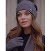 VIVISENCE Women's Winter Hat Warm and Comfortable Beanie for Autumn