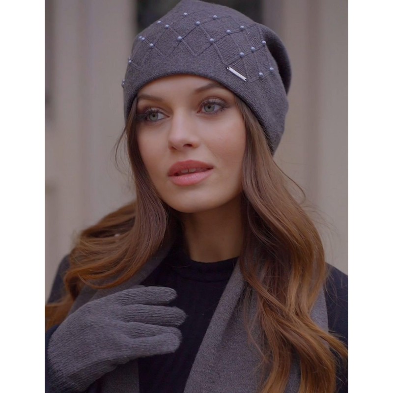 VIVISENCE Women's Winter Hat Warm and Comfortable Beanie for Autumn