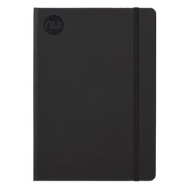 Nu: Notebooks - Black Journal - Spectrum Range - A5 Lined Notebook - Daily Planner - Note Pad - 160 Pages