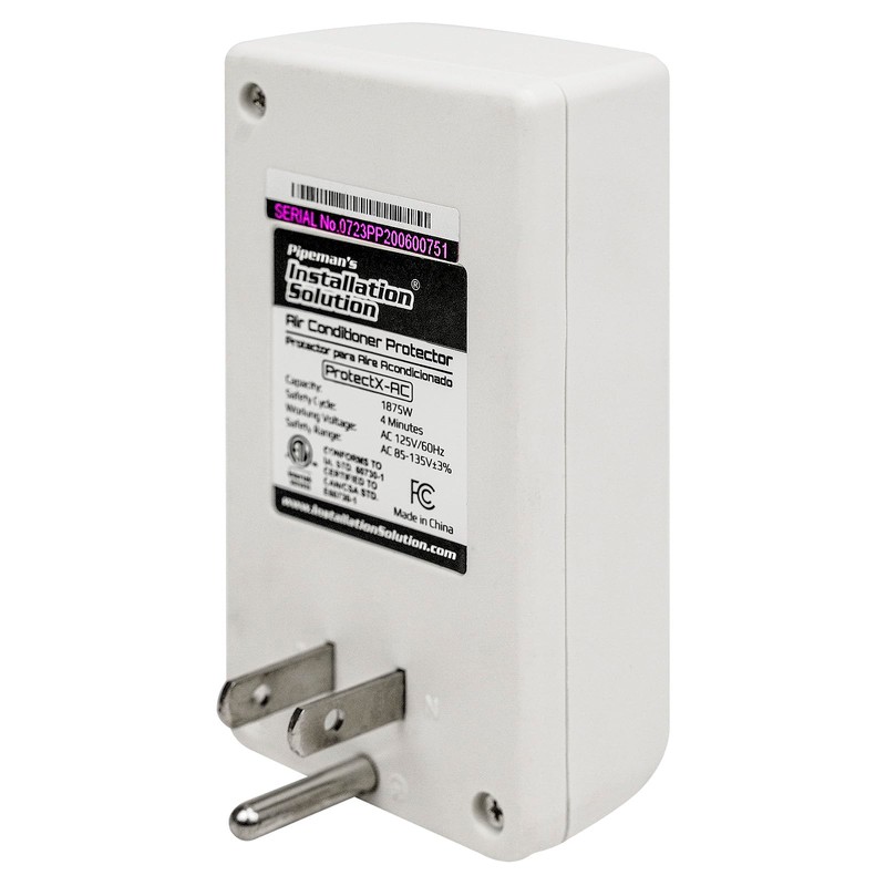 Pipeman's Installation Solution AC 85-135V Surge Protector 1875 Watts, White