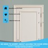Tellfeel 6 Pack Universal Butterfly Spring Door Closer Automatic Closing