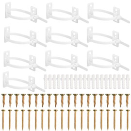 10 Packs Furniture Straps Baby Proofing Anti-Tip Furniture Anchor Straps Kit Anti Tip Wall Anchor Secure Cabinet Wardrobe Safety Prevention Device for Pet Protecting Secure Bookshelf Cabinet