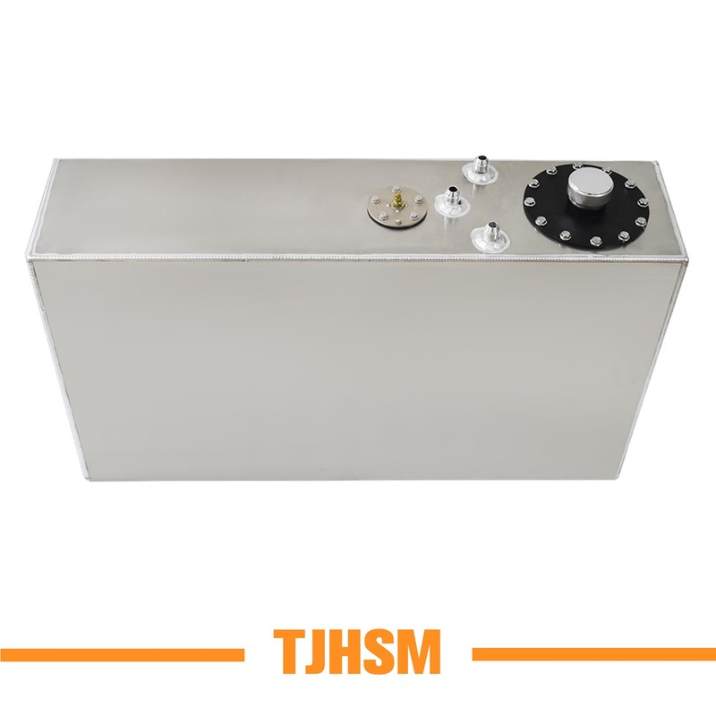 TJHSM Fuel Cell Tank Slim Aluminum Race/Drift 15 Gallon 57L