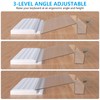 Laokiiy Keyboard Riser,Computer Stand Acrylic Tilted Holder for Easy Ergonomic