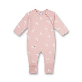 Sanetta Baby Girls Romper/Jumpsuit Pink Toddler Pajamas, Rose skin