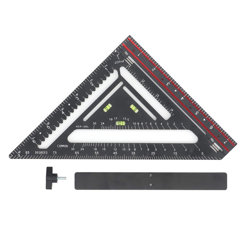 Carpenter's Square, Woodworking Tools, Intelligent Angle, 90 Degree Adjustable Square