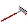 Carrand 9031R Red 8" Metal Squeegee Head with 16" Wood