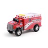 Mighty Fleet Toughest Minis 5" Tough Cab Ambulance Toy w/Lights
