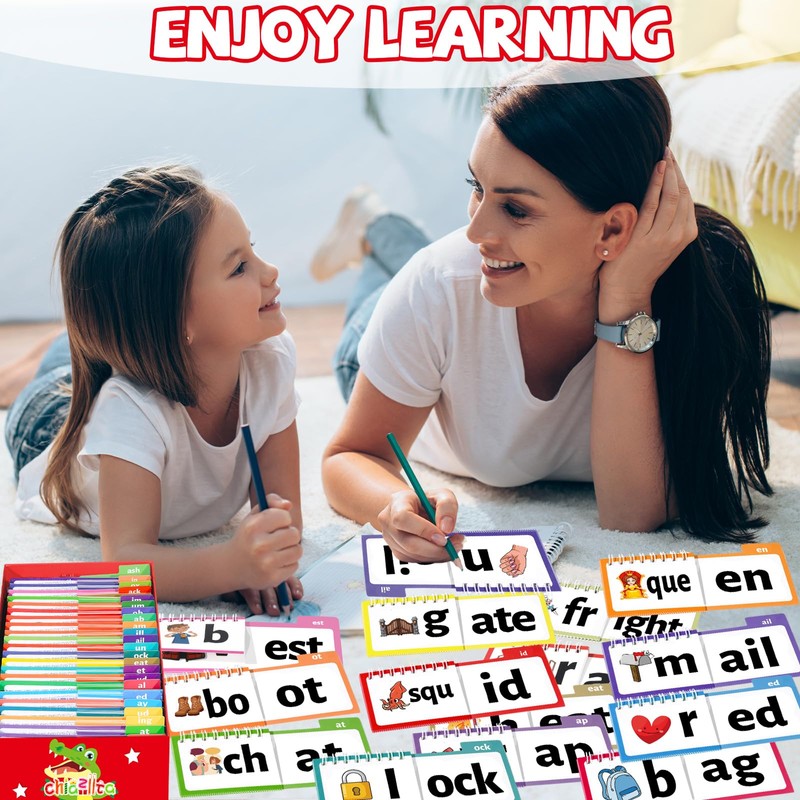 chiazllta 48 Word Family Build Book Spell Read and Rhyme