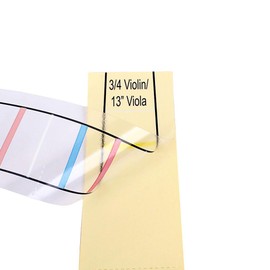 RuiJOTWAT Paper Viola Violin Fret Finger Sticker Label Position Marker For Beginner Students Practicing Learning Accessory