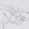 100pcs 5mm RGB Multicolor Slow Flashing LED Diode, Multi-Color Blinking