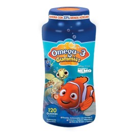 Nemo Omega-3 Dha 120 Gomitas | 100% Naturales