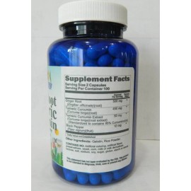 Vitamins Because GINGER ROOT DIGESTIVE HEALTH SUPPORT 200 Capsules   VITAMIN STOP