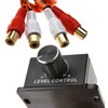 YINETTECH Car 4 RCA Amplifier Audio Bass RCA Amplifier Gain