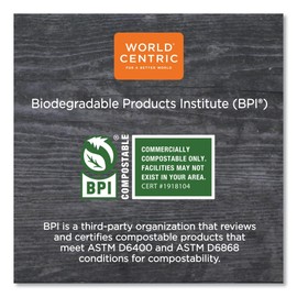 World Centric® PLA Cold Cups, 3 Oz, Clear, Carton Of 2,500 Cups