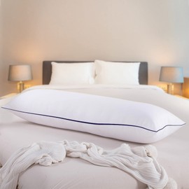 Acepunch 59x20in Soft Cotton Hypoallergenic Hugging Full Body Pillow Polyester Inner S...