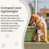 TOGETRUE Dog Poop Bag Holder, Leather Portable Poop Bag Holders
