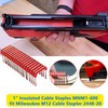 1" Insulated Cable Staple MNM1-600 Fits for Milwaukee M12 Cable