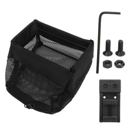 Shooting Brass Catcher, Brass Catcher, Heat Resistant Mesh Catcher, Nylon Mesh Collector Case Catcher with Mesh Pocket with Zipper at the Bottom for, #511