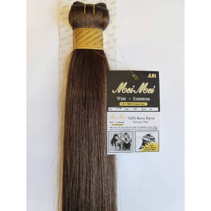 Humano Extensiones De Cabello Meimei 100% Naturales Humano 22 Pul