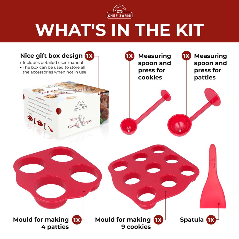 Create Perfectly Sized, Delicious Mini Hamburgers & Cookies with Chef