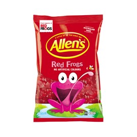 Allens Bulk Allens Red Frogs 1.3kg