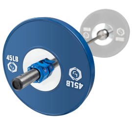 Lock-Jaw PRO 2 AXLE Collar for 1.9" specialty bars (Blue)