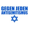 Spreadshirt Against Jeden Antisemitism Sticker 10 x 10 cm 10
