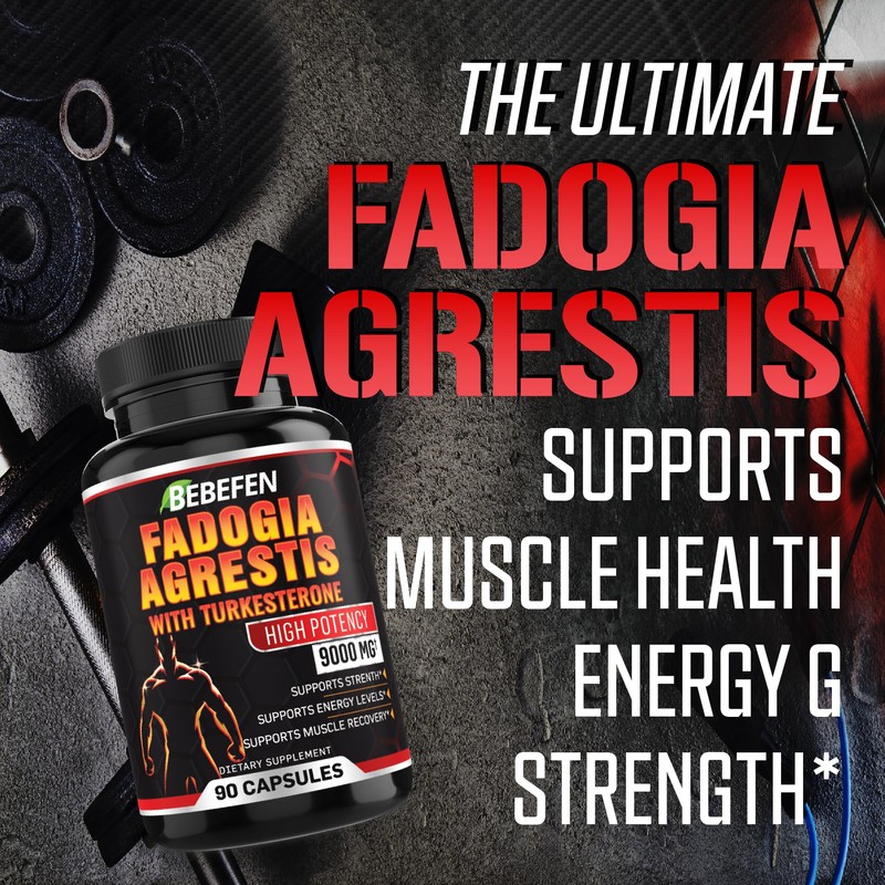 Fadogia Agrestis Extract with Turkestanica for Men 9000mg - 3