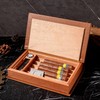 WANTHER Cigar Humidors,Book Portable Humidor Cigar Case for Travel and