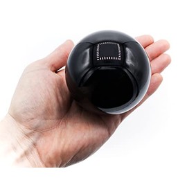 Large Black Obsidian Crystal Sphere Ball Natural Healing Gemstone 75MM