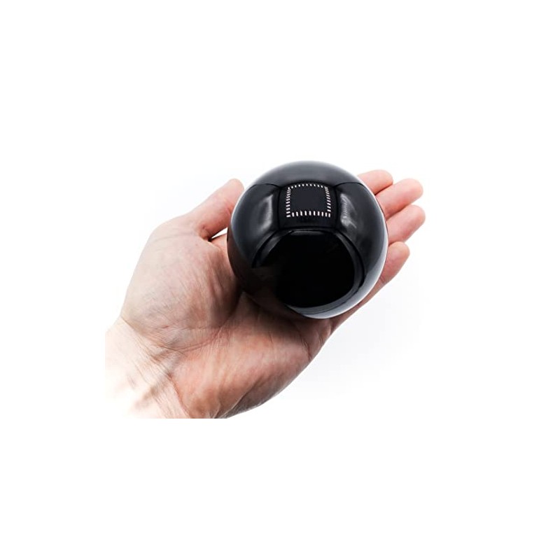 Large Black Obsidian Crystal Sphere Ball Natural Healing Gemstone 75MM