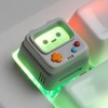 ULTRAEQUIP Artisan Keycaps, Cute Retro Game Consoler-Shpaed Keycaps, Shine Through